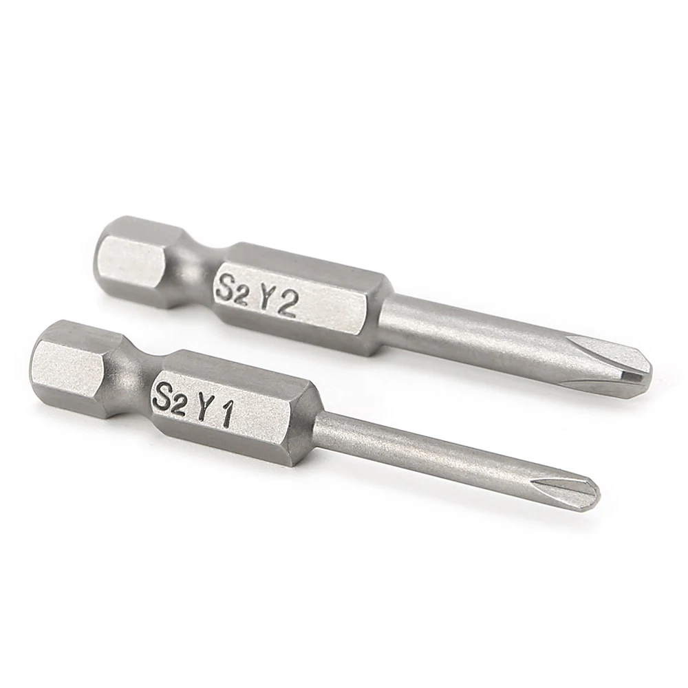 Y Tip Head Screwdriver Bits Magnetic S2 High Quality Steel 1/4'' Hex Shank Tri-wing 50mm/1.97\" New
Y Tip Head Screwdriver Bits Magnetic S2 High Quality Steel 1/4'' Hex Shank Tri-wing 50mm/1.97\" New