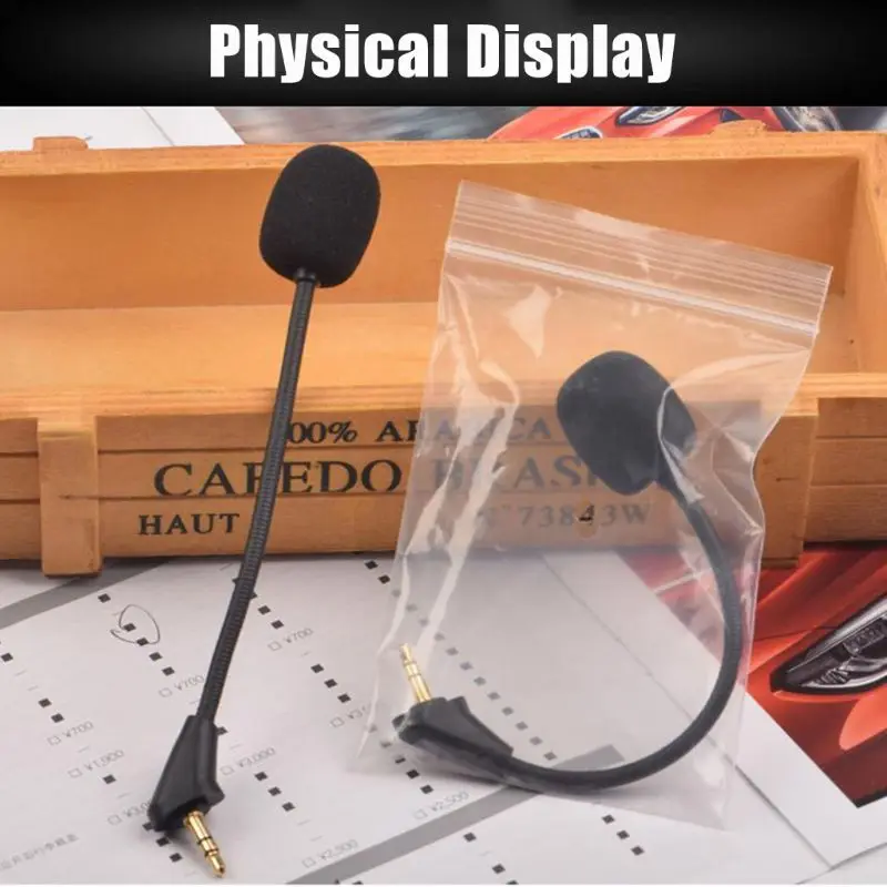 New Mini Portable Microphone Earpads Cable Headphone Microphone for HYPERX Cloud II Core Silver Gaming Cloud Alpha/Alpha S
New Mini Portable Microphone Earpads Cable Headphone Microphone for HYPERX Cloud II Core Silver Gaming Cloud Alpha/Alpha S