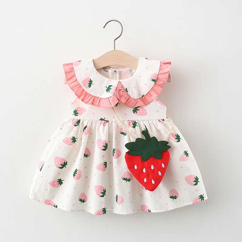 Детское летнее платье с принтом, на 1 год
Детское летнее платье с принтом, на 1 год