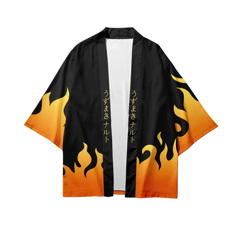 Uchiha Sasuke Kimono Haori Yukata Anime Harajuku Men Fashion Summer Casual Streetwear Women Cardigan 3D personality Cosplay
Uchiha Sasuke Kimono Haori Yukata Anime Harajuku Men Fashion Summer Casual Streetwear Women Cardigan 3D personality Cosplay