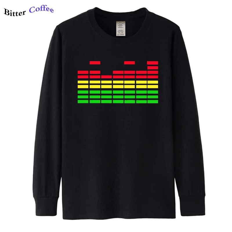Autumn NEW T Shirt For Man DJ Music Equalizer T Shirt Hip Hop Tee For Men Graphic Tee O-neck Big Size long sleeve men T Shirt
Autumn NEW T Shirt For Man DJ Music Equalizer T Shirt Hip Hop Tee For Men Graphic Tee O-neck Big Size long sleeve men T Shirt
