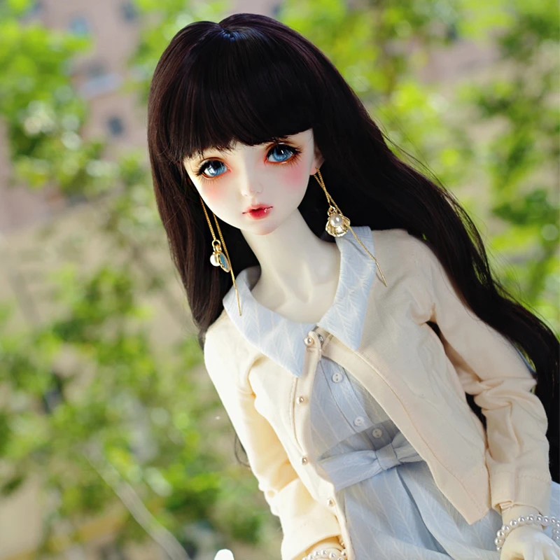 1/3 1/4 1/6 Bjd SD парик куклы провод длинный модный волнистый для BJD супер волос |