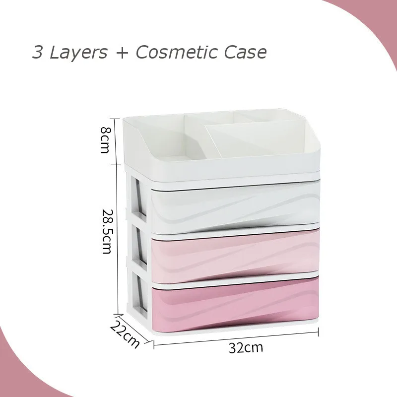 Makeup Box Large Capacity Drawer Organizer Storage Case Home Office Desktop Storage Box Beauty Cosmetic Organizer Holder
Makeup Box Large Capacity Drawer Organizer Storage Case Home Office Desktop Storage Box Beauty Cosmetic Organizer Holder