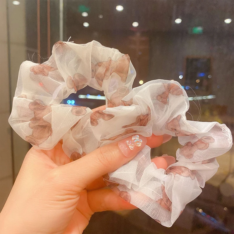 Sweet Flower Head Sweet Hair Accessories Fresh Colored Large Intestine Hair Tie Hair Rope Korea Cute Bear Hair Ties Korean Style
Sweet Flower Head Sweet Hair Accessories Fresh Colored Large Intestine Hair Tie Hair Rope Korea Cute Bear Hair Ties Korean Style