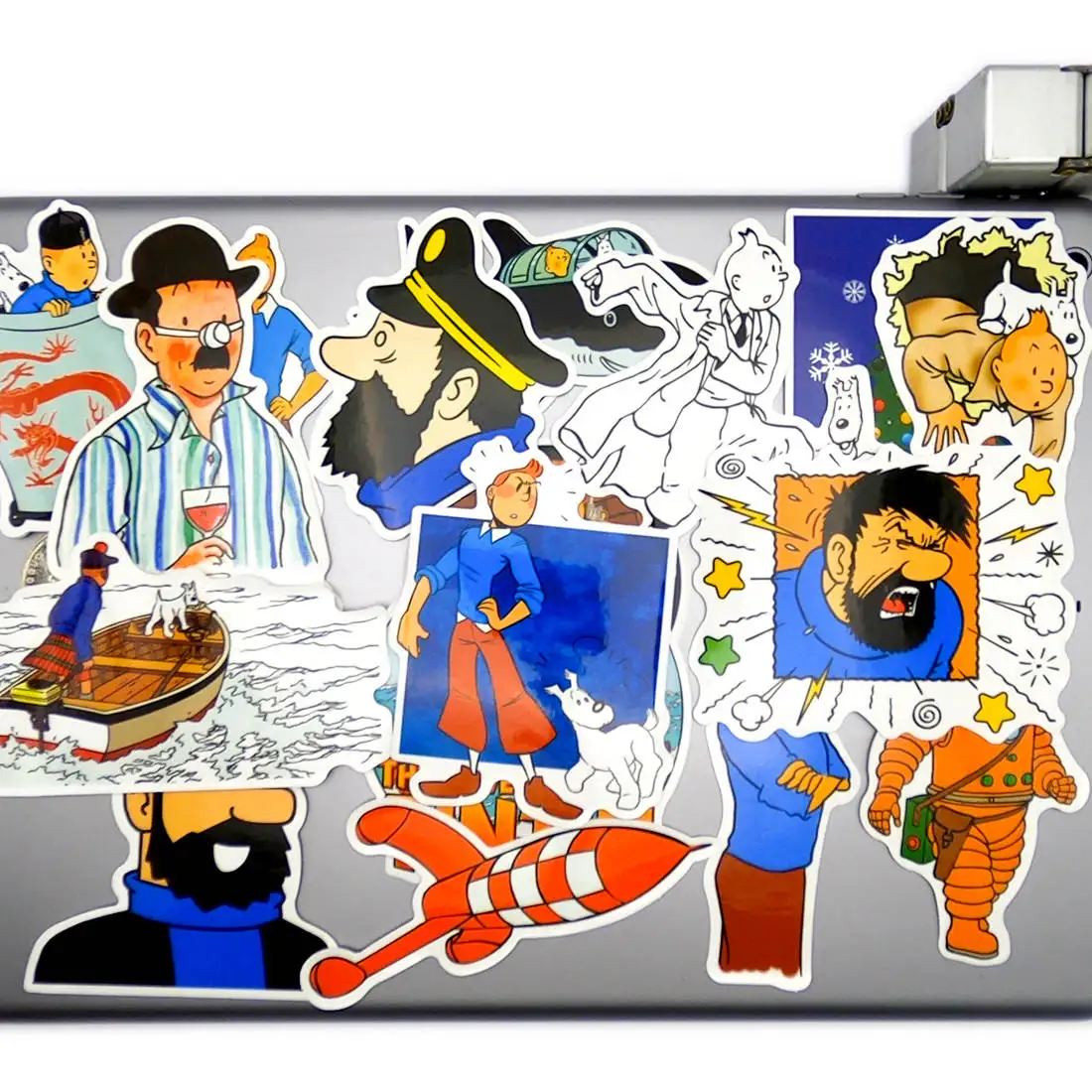 25pcs Tintin Adventures Anime Scrapbooking Phone Laptop Skateboard Car Stickers Pack for Kids Toys Notebook Bike Cartoon Sticker
25pcs Tintin Adventures Anime Scrapbooking Phone Laptop Skateboard Car Stickers Pack for Kids Toys Notebook Bike Cartoon Sticker