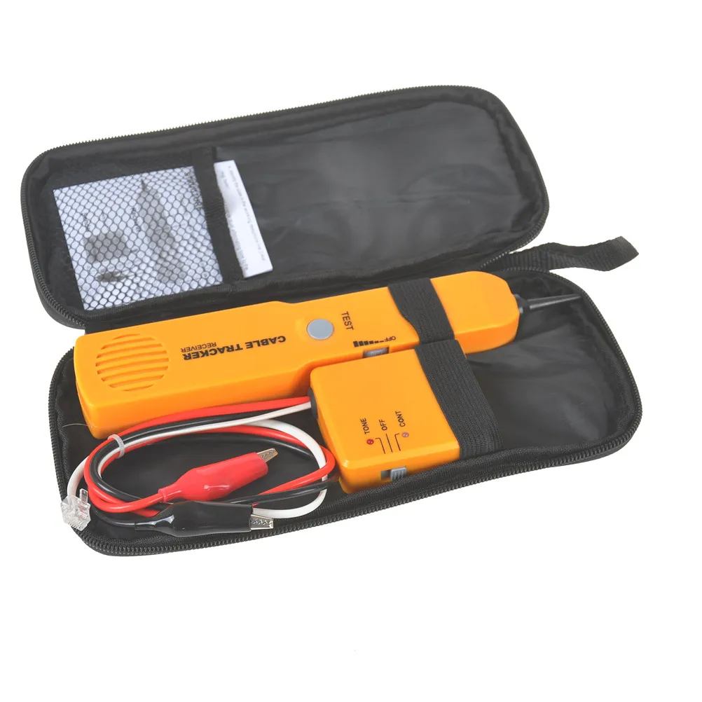 RJ11 Network Phone Telephone Cable Tester Toner Wire Tracker Tracer Diagnose Finder Detector Networking Tools
RJ11 Network Phone Telephone Cable Tester Toner Wire Tracker Tracer Diagnose Finder Detector Networking Tools