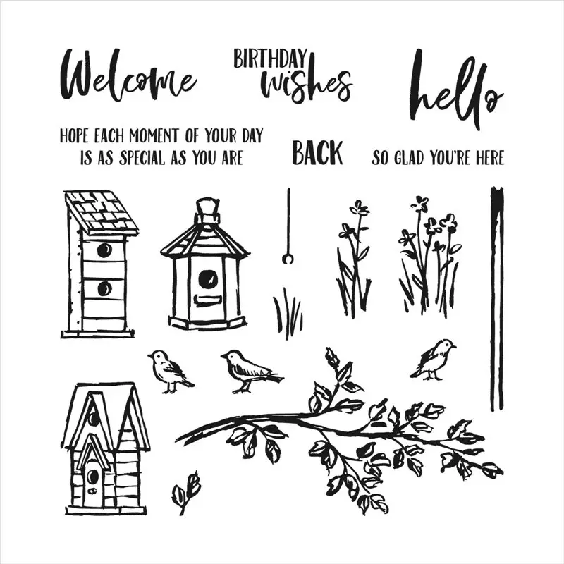 New Arrivals 2021 Metal Cutting Dies and Scrapbooking For Paper Making Bird House Stamp Set Embossing Frame Card
New Arrivals 2021 Metal Cutting Dies and Scrapbooking For Paper Making Bird House Stamp Set Embossing Frame Card