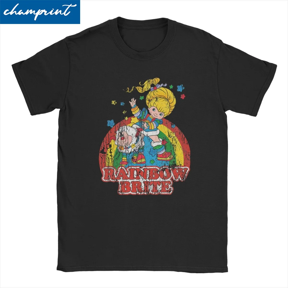 Distressed Rainbow Brite T Shirt Men Women Novelty T-Shirts Crewneck Retro Cartoon Tee Shirt Short Sleeve Clothes New Arrival
Distressed Rainbow Brite T Shirt Men Women Novelty T-Shirts Crewneck Retro Cartoon Tee Shirt Short Sleeve Clothes New Arrival