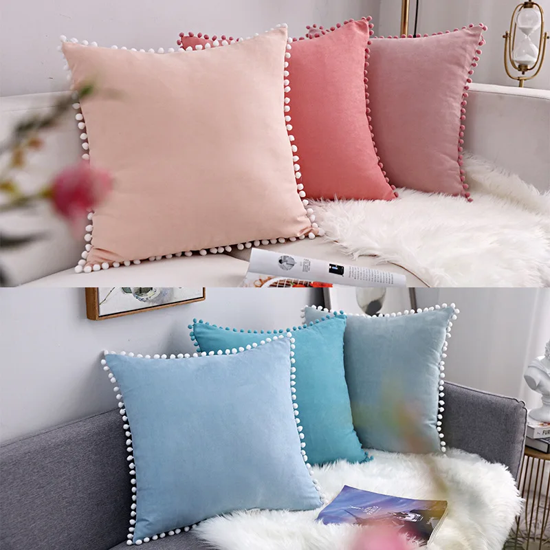 Nordic Ins Style Lace Suede Pillow Solid Color Sofa Cushion Pillowcase Tassels Furballs Throw Pillow
Nordic Ins Style Lace Suede Pillow Solid Color Sofa Cushion Pillowcase Tassels Furballs Throw Pillow