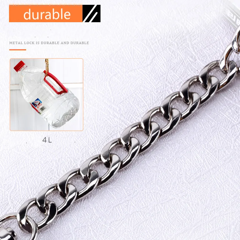Long 120cm/100cm Metal Purse Chain Strap Handle Handle Replacement For Handbag Shoulder Bag 4 Color
Long 120cm/100cm Metal Purse Chain Strap Handle Handle Replacement For Handbag Shoulder Bag 4 Color