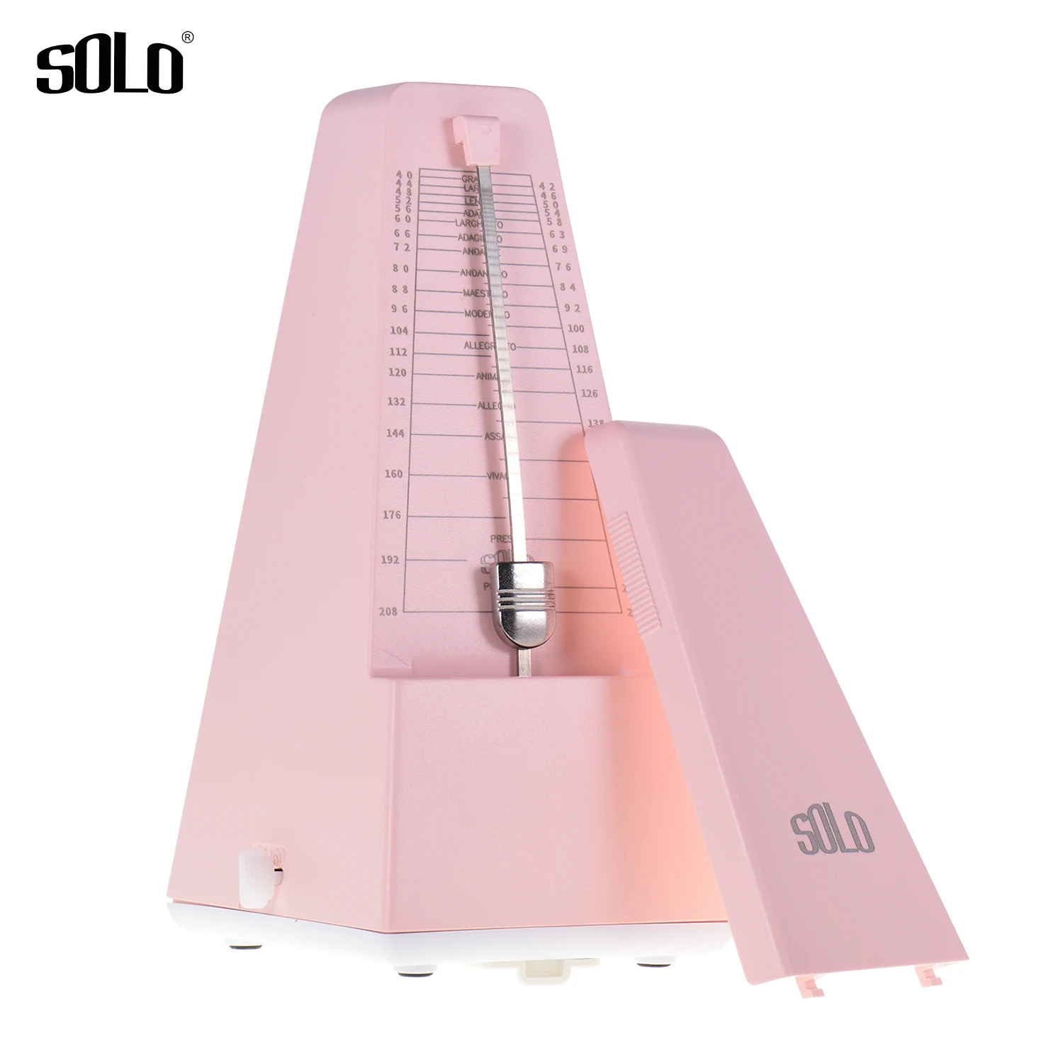 SOLO S-320 Universal Mechanical Metronome ABS Material for Guitar Violin Piano Drum Musical Instrument Practice Tool
SOLO S-320 Universal Mechanical Metronome ABS Material for Guitar Violin Piano Drum Musical Instrument Practice Tool