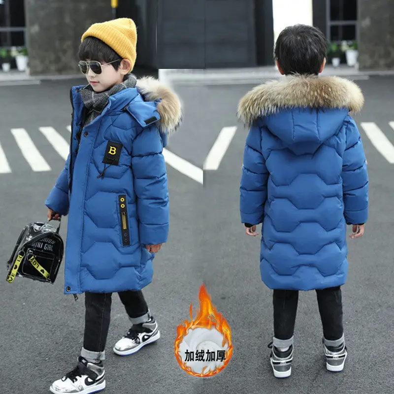 Children Down Cotton Jacket New Fashion Boy Winter Coat Kids Clothes Thick Parka Fur Hooded Snowsuit Outerwear Coat TZ265
Children Down Cotton Jacket New Fashion Boy Winter Coat Kids Clothes Thick Parka Fur Hooded Snowsuit Outerwear Coat TZ265