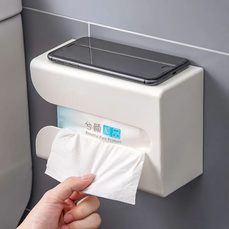 Wall Mounted Square Tissue Storage Box Home Kitchen Toilet Paper Towel Holder Table Napkin Container Case Garbage Bag Dispenser
Wall Mounted Square Tissue Storage Box Home Kitchen Toilet Paper Towel Holder Table Napkin Container Case Garbage Bag Dispenser