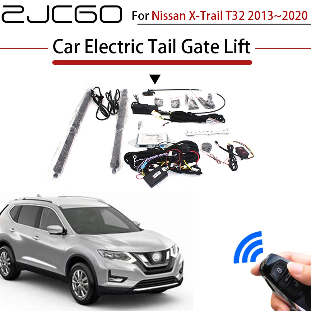 Автомобильный Электрический подъемник задних ворот ZJCGO, система помощи в багажнике и задней двери для Nissan X-Trail T32 2013 ~ 2020, оригинальный пульт дистанционного управления для автомобильного ключа 
Автомобильный Электрический подъемник задних ворот ZJCGO, система помощи в багажнике и задней двери для Nissan X-Trail T32 2013 ~ 2020, оригинальный пульт дистанционного управления для автомобильного ключа