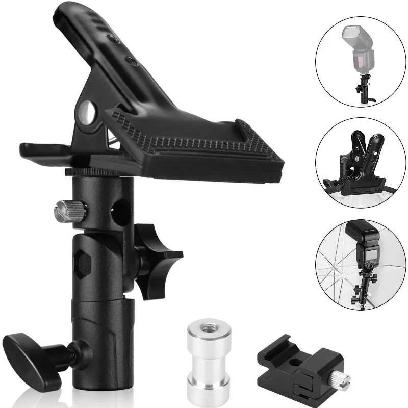Reflector Stand Holder Light Stand Bracket Mount Umbrella Photography Studio Metal Clamp Holder for Reflect Speedlite Flash
Reflector Stand Holder Light Stand Bracket Mount Umbrella Photography Studio Metal Clamp Holder for Reflect Speedlite Flash