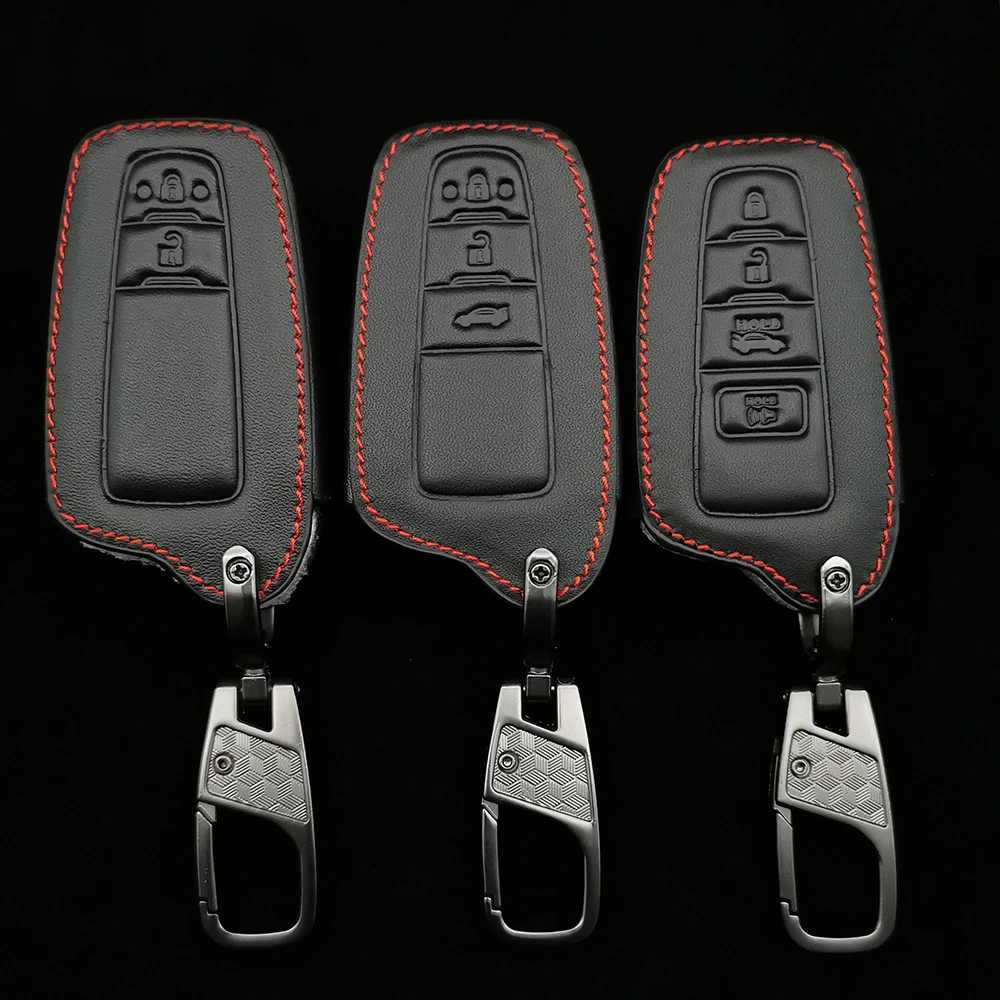 3 Styles Of Leather Protector Cover Case Remote Car Key for Toyota Camry 2018 2017 Aygo RAV4 Corolla 2018 CHR / C-HR Prius Prado
3 Styles Of Leather Protector Cover Case Remote Car Key for Toyota Camry 2018 2017 Aygo RAV4 Corolla 2018 CHR / C-HR Prius Prado