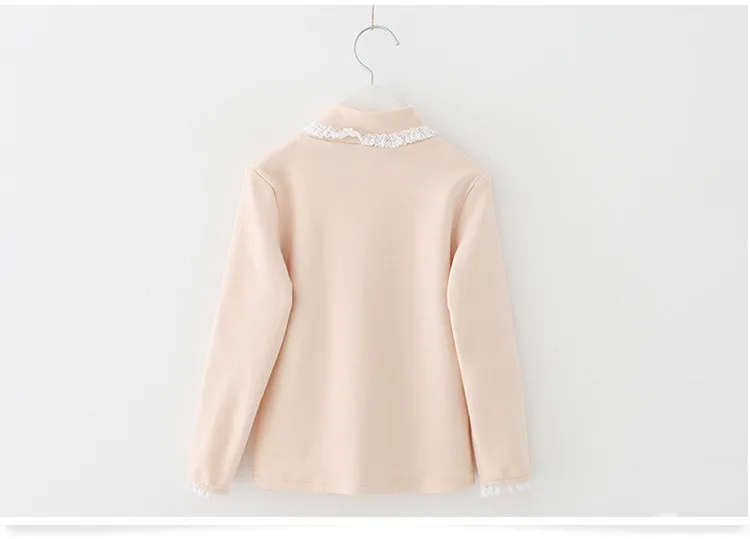 2020 Lacework Girls T-Shirt Long-sleeve Baby Kids Turtleneck Bottoming Shirt for Children Clothes New Spring Girl Tops
2020 Lacework Girls T-Shirt Long-sleeve Baby Kids Turtleneck Bottoming Shirt for Children Clothes New Spring Girl Tops