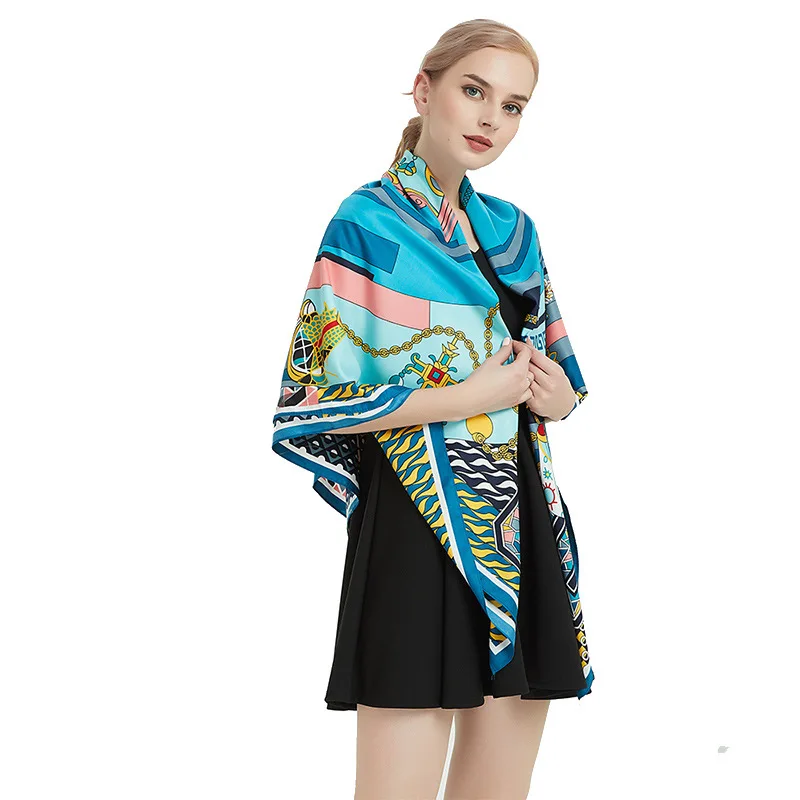 sunscreen Silk Wraps Scarf Summer Shawls ScarvesLadyBandana Hijabs beach Bufand de seda Foulard ensoieprotecto solar playa rusia
sunscreen Silk Wraps Scarf Summer Shawls ScarvesLadyBandana Hijabs beach Bufand de seda Foulard ensoieprotecto solar playa rusia