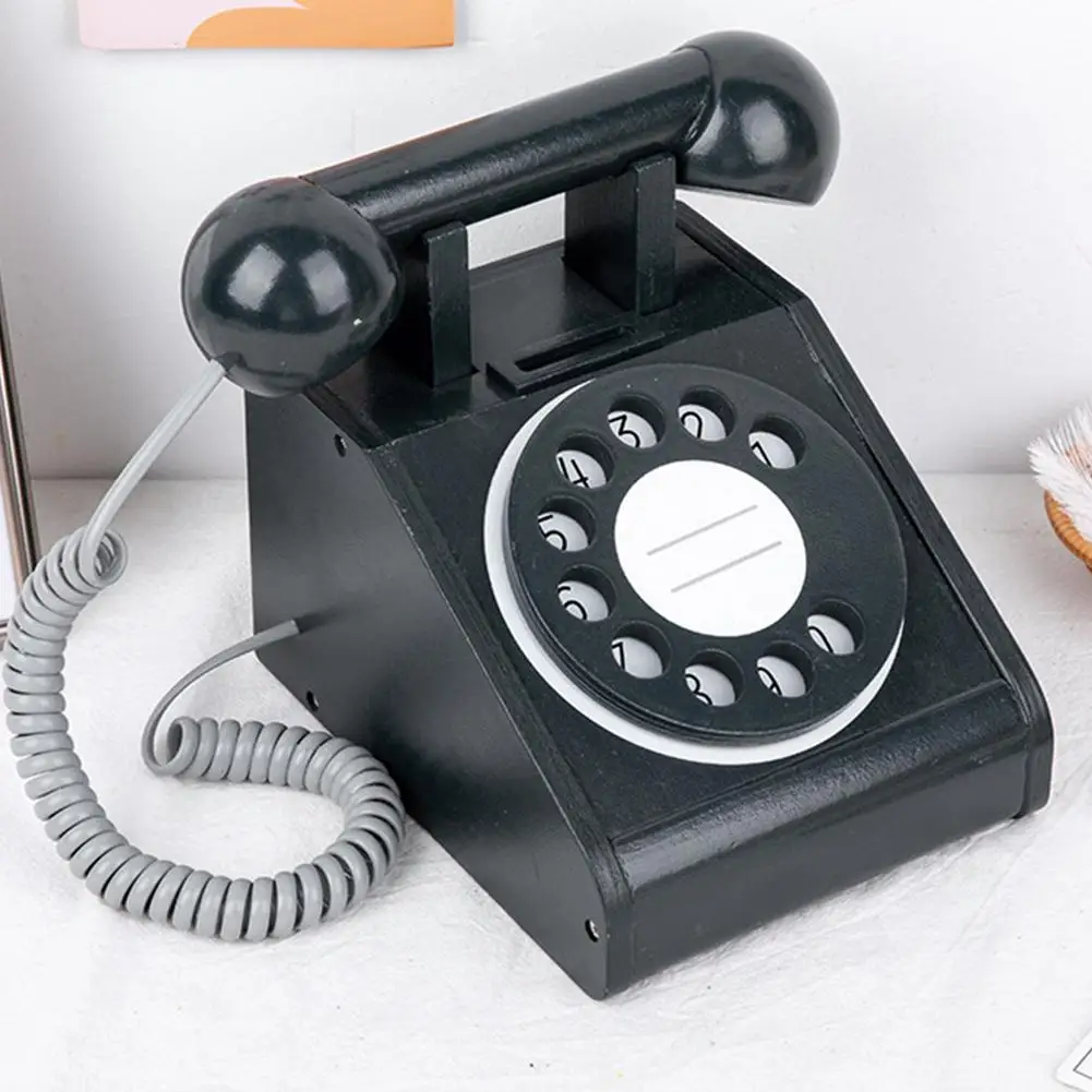 Набор для детских игровых домиков, креативный стационарный телефон с имитацией древесины и антикварным циферблатом, игрушка для раннего ра...
Набор для детских игровых домиков, креативный стационарный телефон с имитацией древесины и антикварным циферблатом, игрушка для раннего ра...