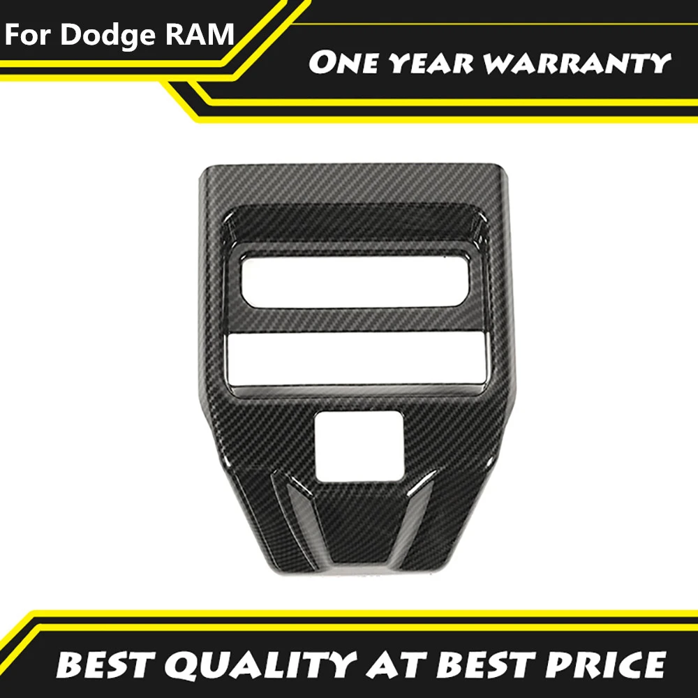 1pcs Rear Armrest Air Vent Outlet Cover Decorative Panle Carbon Fiber Color Car Accessories Fit For 2019 2020 Dodge RAM 1500
1pcs Rear Armrest Air Vent Outlet Cover Decorative Panle Carbon Fiber Color Car Accessories Fit For 2019 2020 Dodge RAM 1500