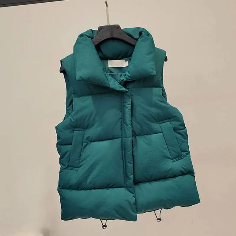 New Arrival Autumn Winter Cotton Jacket Women Vest Short Design Korean Style Coat Chaleco Mujer White Green Waistcoat
New Arrival Autumn Winter Cotton Jacket Women Vest Short Design Korean Style Coat Chaleco Mujer White Green Waistcoat