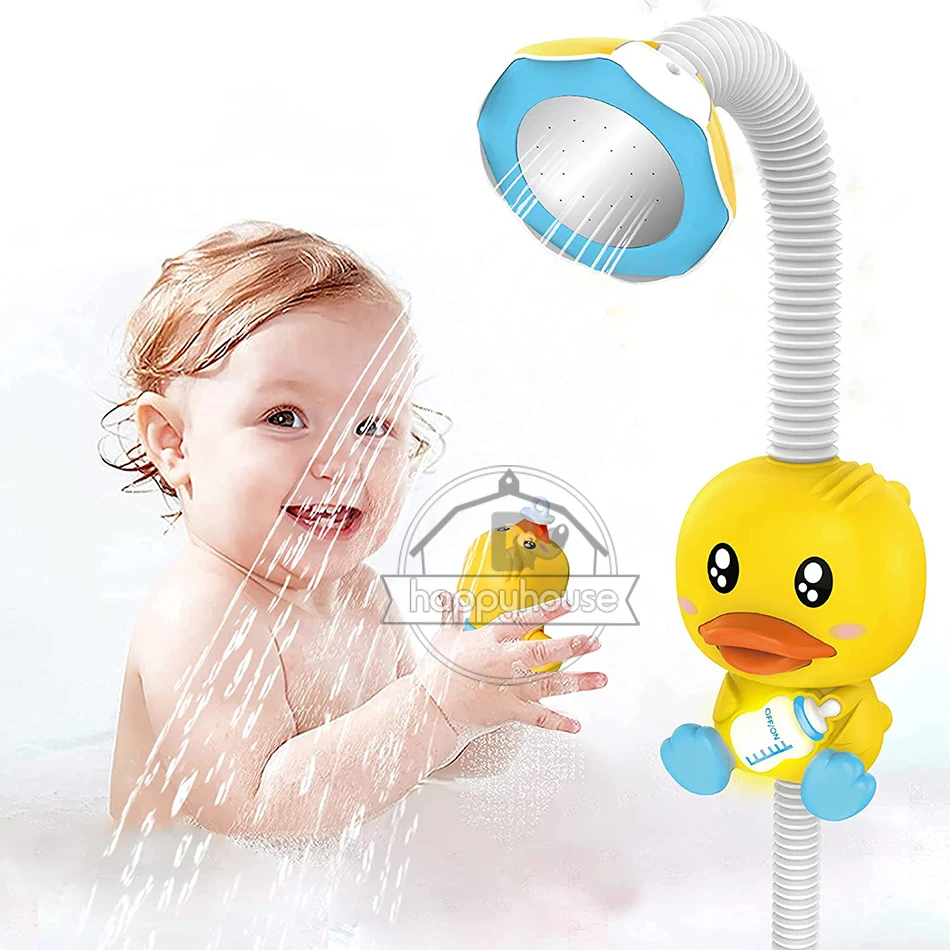 Baby Bath Toys for Kids Duck Bath Toys with Light Sucker Shower Electric Spray Water Toy Duck Baby Shower Bathtub Toys Sprinkler
Baby Bath Toys for Kids Duck Bath Toys with Light Sucker Shower Electric Spray Water Toy Duck Baby Shower Bathtub Toys Sprinkler