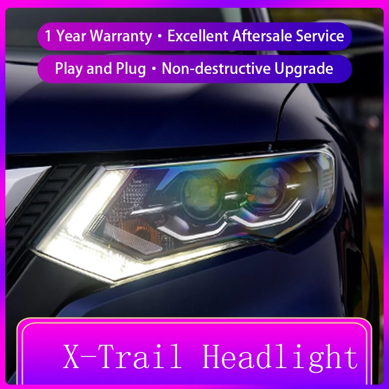 Head Lamp for Nissan X-trail Headlights 2017-2020 Rouge LED Headlight DRL All LED Car Accessories
Head Lamp for Nissan X-trail Headlights 2017-2020 Rouge LED Headlight DRL All LED Car Accessories