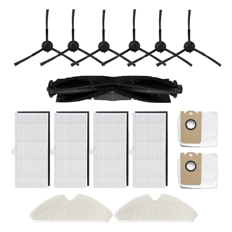 For Robot Vacuum Cleaner Proscenic M7 Pro Replacement Side Brushes Filter Main Brush Mopt Dust Bag Accessory Set
For Robot Vacuum Cleaner Proscenic M7 Pro Replacement Side Brushes Filter Main Brush Mopt Dust Bag Accessory Set