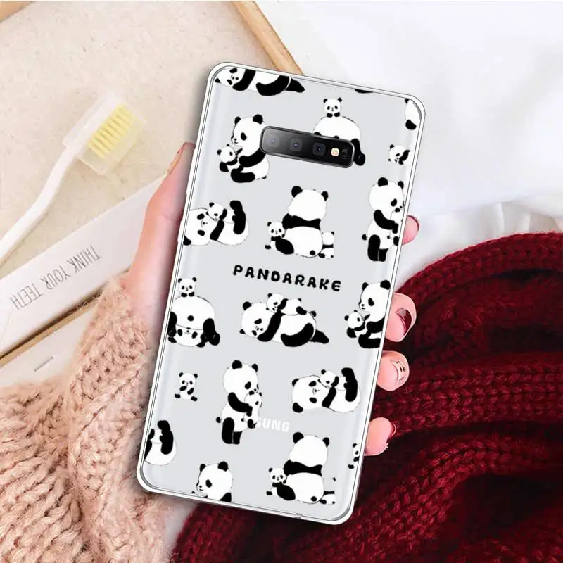 Lovely cartoon panda Phone Case Transparent for samsung A 21s 50 71 S 8 9 20 20fe note 10 20 ultra plus 
Lovely cartoon panda Phone Case Transparent for samsung A 21s 50 71 S 8 9 20 20fe note 10 20 ultra plus