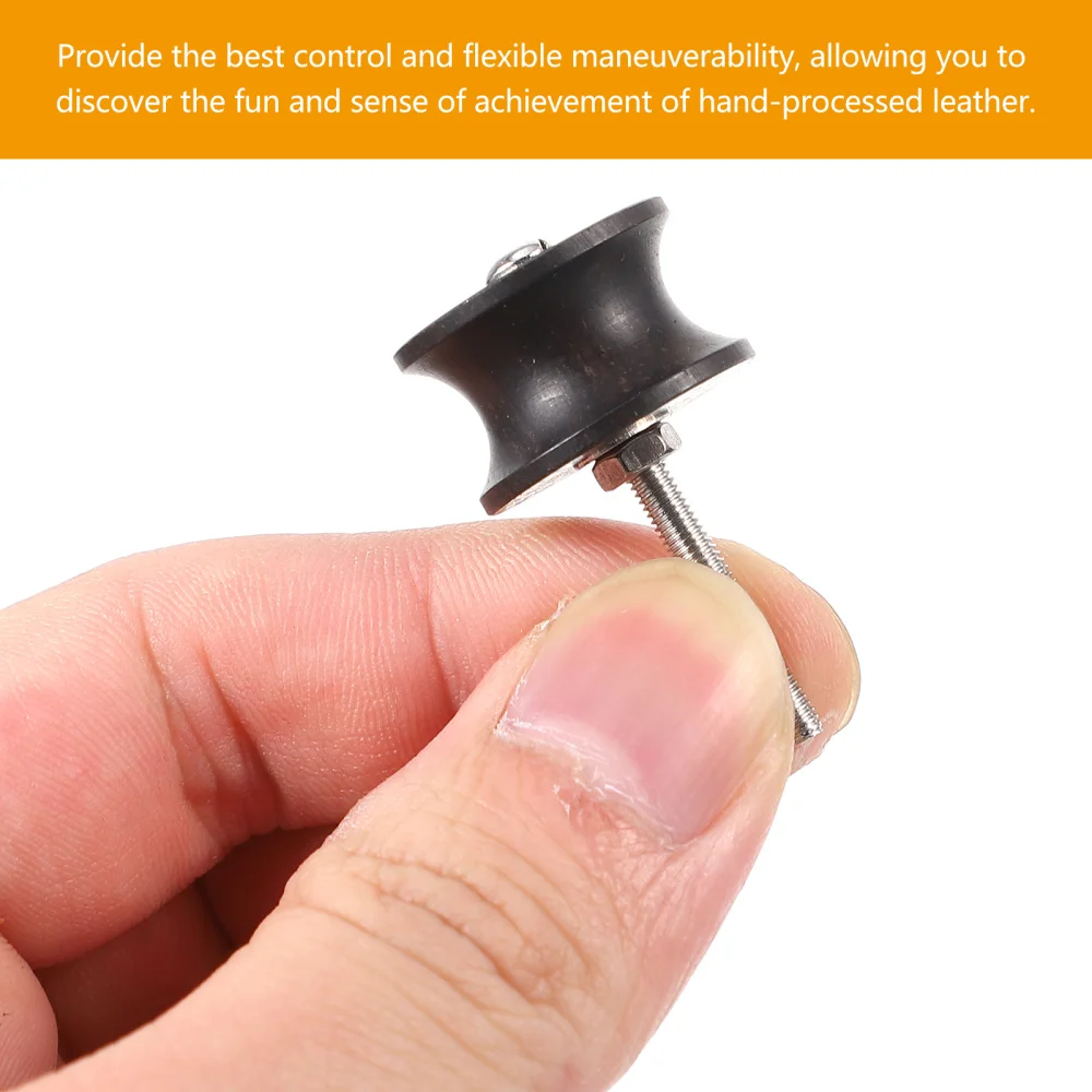 6pcs Leather Burnishing Tool Ebony Slicker Polished Edge Burnisher Tools
6pcs Leather Burnishing Tool Ebony Slicker Polished Edge Burnisher Tools