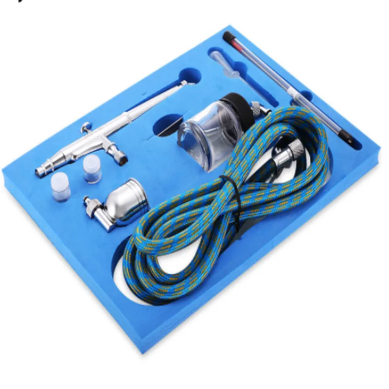 Двойного действия Аэрограф Воздушный компрессор комплект 0,2 мм/0,3 мм/0,5 мм иглы и NozzlesCraft торт Краски арт распылительного пистолета
Двойного действия Аэрограф Воздушный компрессор комплект 0,2 мм/0,3 мм/0,5 мм иглы и NozzlesCraft торт Краски арт распылительного пистолета