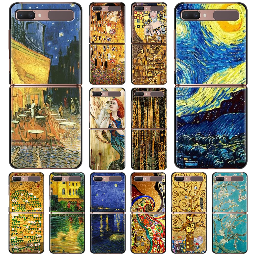 For Samsung Galaxy Z Flip3 z flip 3 5G Z Flip Case Balck Hard PC Folding Protective Cover Funda Van Gogh Starry Night Klimt Kiss
For Samsung Galaxy Z Flip3 z flip 3 5G Z Flip Case Balck Hard PC Folding Protective Cover Funda Van Gogh Starry Night Klimt Kiss