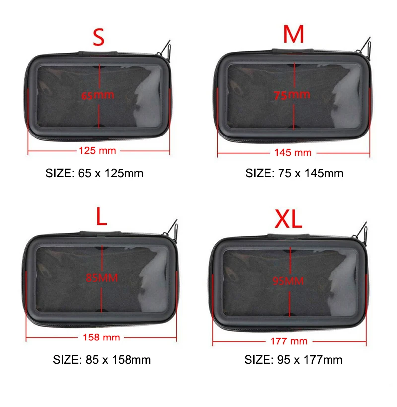 Bicycle Motorcycle Phone Holder Waterproof Case Bike Phone Bag for iPhone Xs 11 Samsung s8 s9 Mobile Stand Support Scooter Cover
Bicycle Motorcycle Phone Holder Waterproof Case Bike Phone Bag for iPhone Xs 11 Samsung s8 s9 Mobile Stand Support Scooter Cover