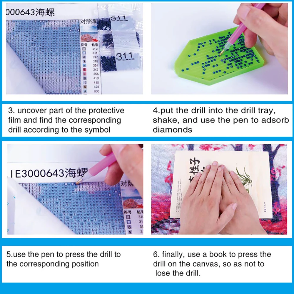 Diamond Painting Semi-Finished Products Diy Round Full Home Decoration Accessories Embroidery embroidery Diamond mosaic
Diamond Painting Semi-Finished Products Diy Round Full Home Decoration Accessories Embroidery embroidery Diamond mosaic