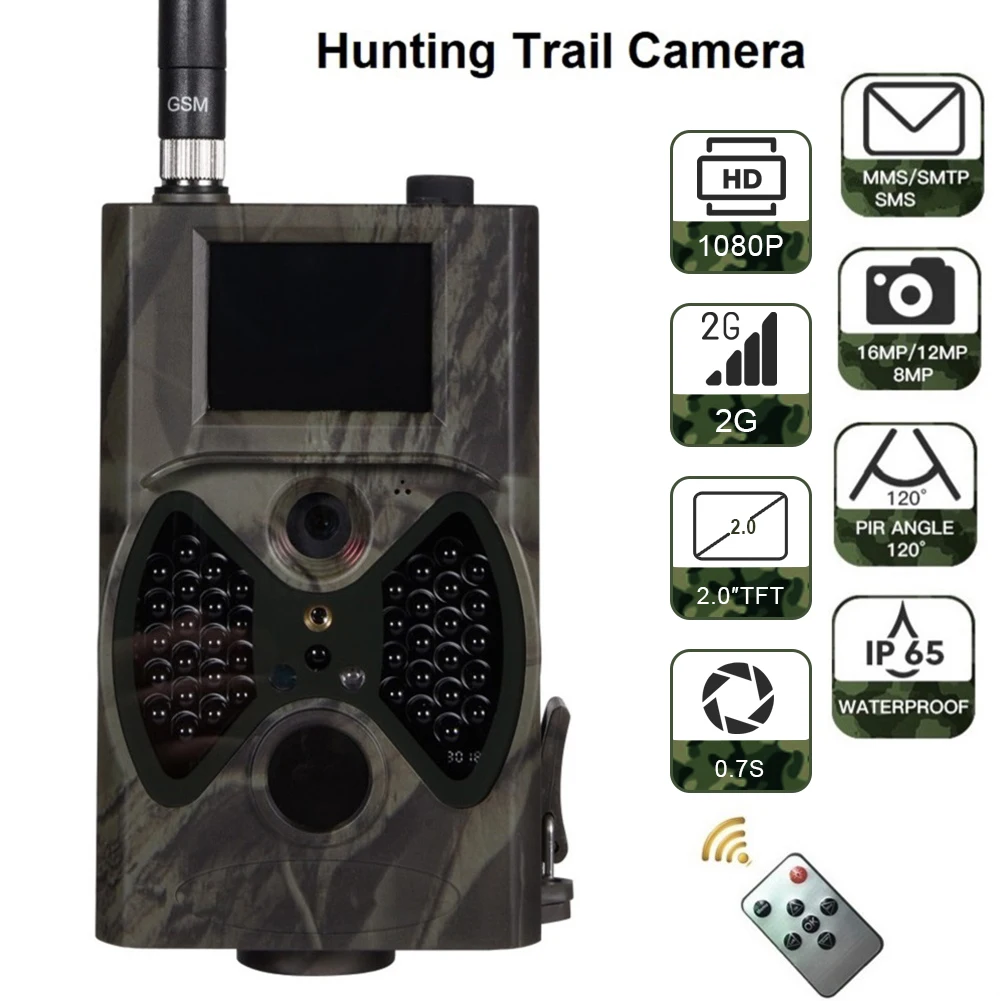 HC-300M 16MP 940nm Night Vision Hunting Trail Camera MMS Camera Trap Trail Camera MMS GSM GPRS 2G Photo Traps Wild Cameras
HC-300M 16MP 940nm Night Vision Hunting Trail Camera MMS Camera Trap Trail Camera MMS GSM GPRS 2G Photo Traps Wild Cameras
