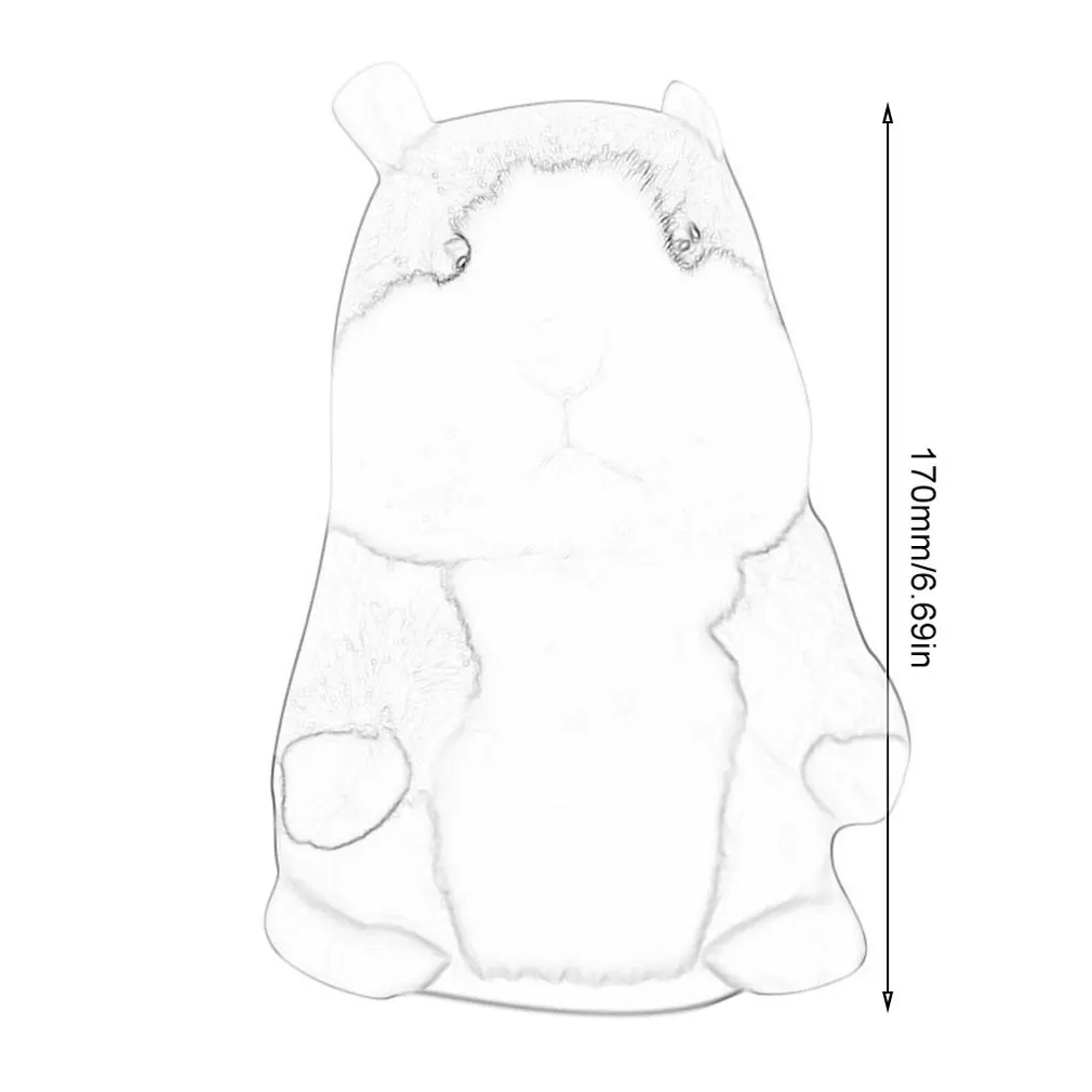 Douyin Celebrity Style Toy Talking Small Hamster Electric Plush Toy Will Walk Will Metaphone Rat
Douyin Celebrity Style Toy Talking Small Hamster Electric Plush Toy Will Walk Will Metaphone Rat