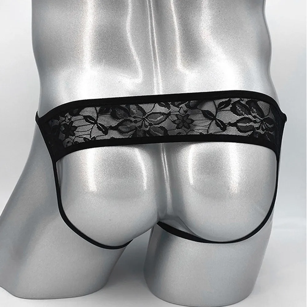 Open Butt Brief Man Jockstrap Transparent Lace Bikini Underwear Man Backless Thong Hollow G-String Low Rise Breathable Underpant
Open Butt Brief Man Jockstrap Transparent Lace Bikini Underwear Man Backless Thong Hollow G-String Low Rise Breathable Underpant