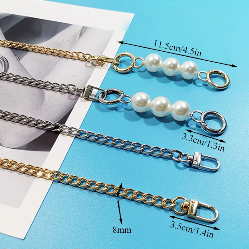 Gold chain 60-120 cm long metal chain shoulder strap LV Mahjong bag transform white pearl chain female bag single buy bag belt
Gold chain 60-120 cm long metal chain shoulder strap LV Mahjong bag transform white pearl chain female bag single buy bag belt