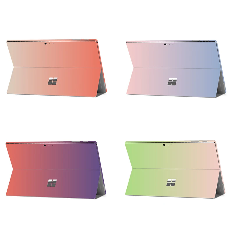 Чехол для ноутбука Microsoft Surface Pro X Pro 5 6 7 8, градиентная цветная наклейка для ноутбука Surface Pro 3 4 Go 1/2/3
Чехол для ноутбука Microsoft Surface Pro X Pro 5 6 7 8, градиентная цветная наклейка для ноутбука Surface Pro 3 4 Go 1/2/3
