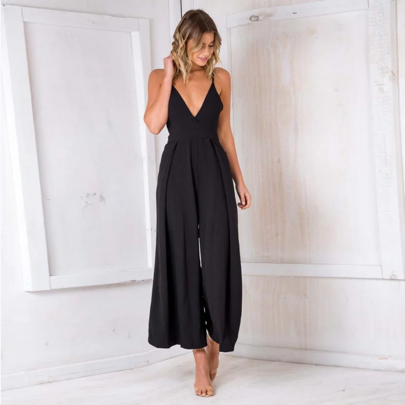Summer Sexy Overalls Rompers Womens Jumpsuit Plus Size for Women Off Shoulder Casual One Piece Wide Leg Pants Open Back Jumpsuit
Summer Sexy Overalls Rompers Womens Jumpsuit Plus Size for Women Off Shoulder Casual One Piece Wide Leg Pants Open Back Jumpsuit