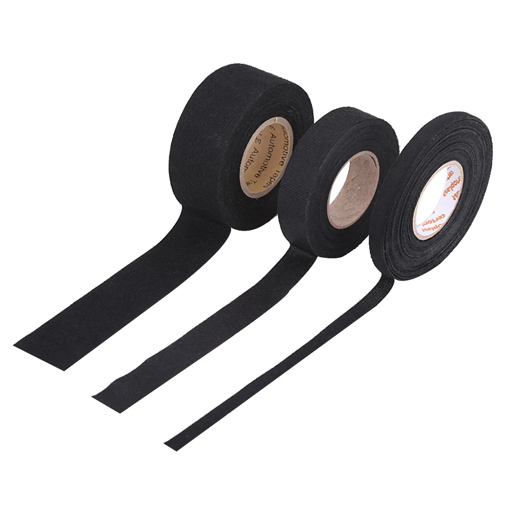 Universal MultiPurpose Car Self Adhesive Anti Squeak Rattle Felt Automotive Wiring Tape 9mm*25m/19mm*15m/32mm*11.5m 
Universal MultiPurpose Car Self Adhesive Anti Squeak Rattle Felt Automotive Wiring Tape 9mm*25m/19mm*15m/32mm*11.5m