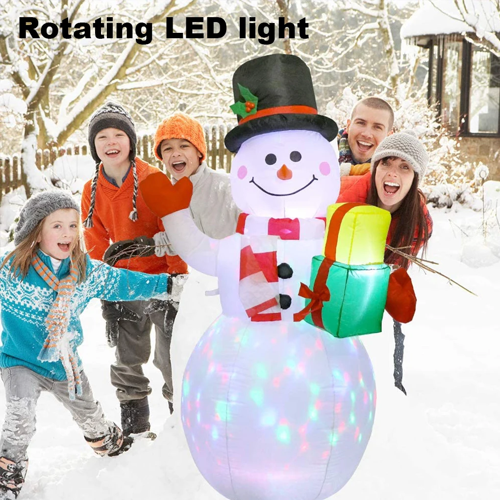 Christmas Inflatable Ornament Outdoor Yard Garden Rotating LED Snowman Holiday Festival Decor, EU/US/AU/UK Plug
Christmas Inflatable Ornament Outdoor Yard Garden Rotating LED Snowman Holiday Festival Decor, EU/US/AU/UK Plug