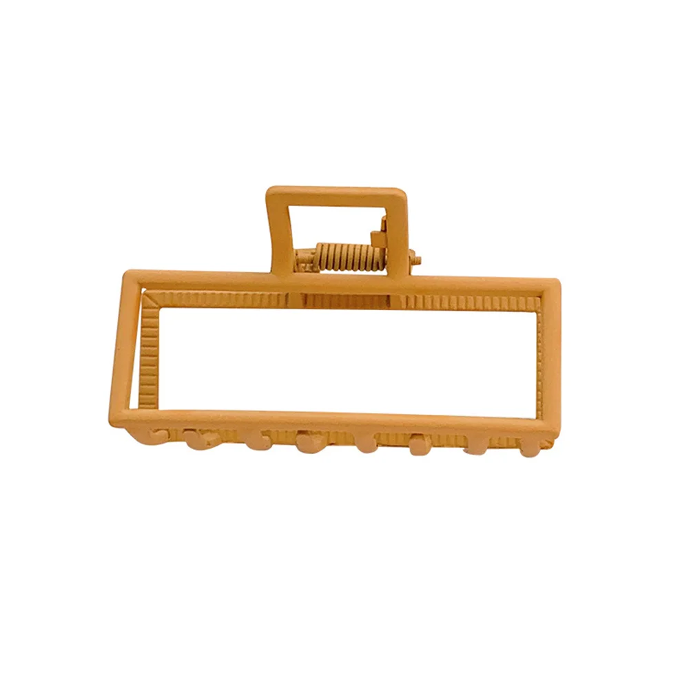 1pcs Women Geometric Hair Claw Solid Color Hair Crab Retro Metal Square Hair Claws Hair Fashion Accessories Large Size Hairpin
1pcs Women Geometric Hair Claw Solid Color Hair Crab Retro Metal Square Hair Claws Hair Fashion Accessories Large Size Hairpin