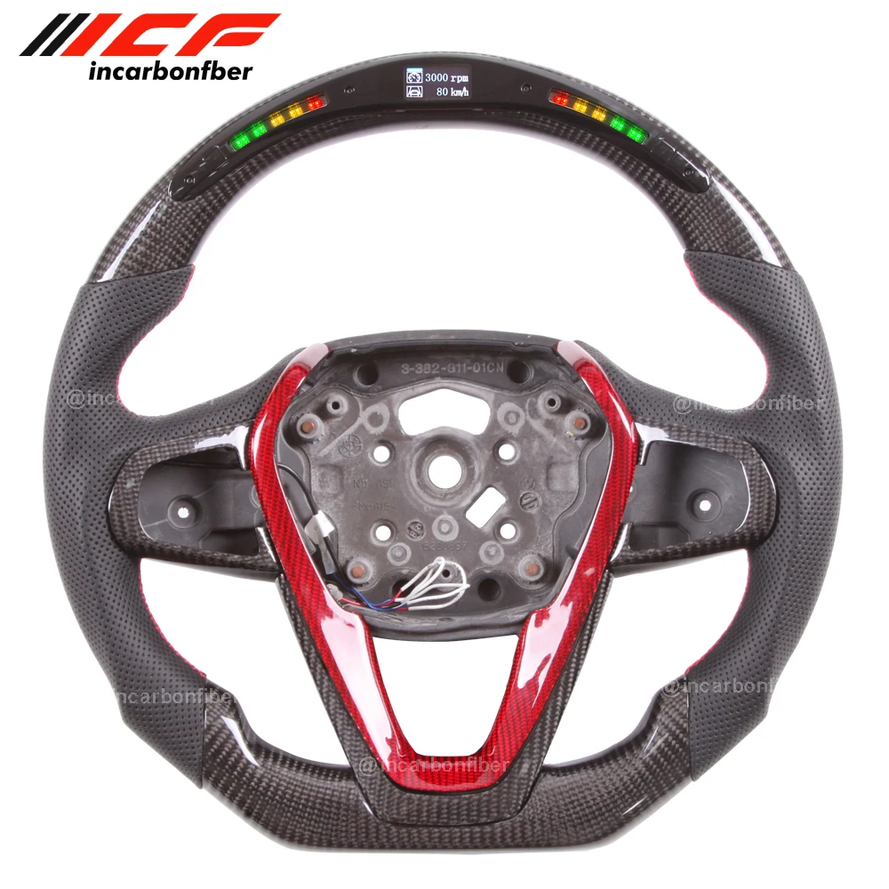 Светодиодный руль из углеродного волокна для BMW 1 3 5 Series X3 X5 F40 G20 G30 G01 G05
Светодиодный руль из углеродного волокна для BMW 1 3 5 Series X3 X5 F40 G20 G30 G01 G05
