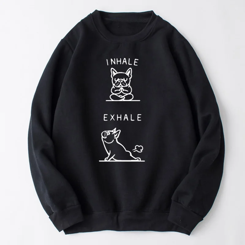 Kawaii I Nhale Exhale Graphic Sweatshirt Kawaii Fall Long Pullovers Dog Mom Life Casual Cotton Mama Women Clothing Drop Ship
Kawaii I Nhale Exhale Graphic Sweatshirt Kawaii Fall Long Pullovers Dog Mom Life Casual Cotton Mama Women Clothing Drop Ship