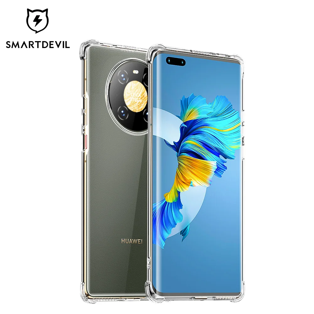 SmartDevil Airbag Phone Case For Huawei Mate40 40Pro Shockproof Bumper Transparent Drop Protection All-Inclusive Soft Back Cover
SmartDevil Airbag Phone Case For Huawei Mate40 40Pro Shockproof Bumper Transparent Drop Protection All-Inclusive Soft Back Cover
