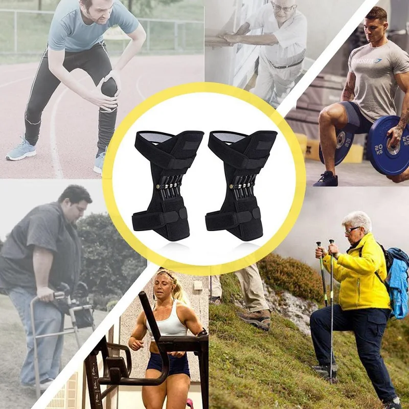 Bone knee joint protector sports knee booster mountaineering knee support strength boost rebound spring knee protector
Bone knee joint protector sports knee booster mountaineering knee support strength boost rebound spring knee protector