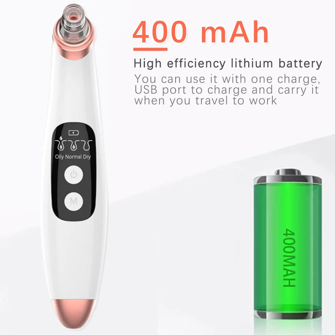 USB Charge Blackhead Remover Electric Facial Pore Cleaner Exfoliator Face Blackhead Remover Acne Vacuum Deep Cleansing Machine
USB Charge Blackhead Remover Electric Facial Pore Cleaner Exfoliator Face Blackhead Remover Acne Vacuum Deep Cleansing Machine