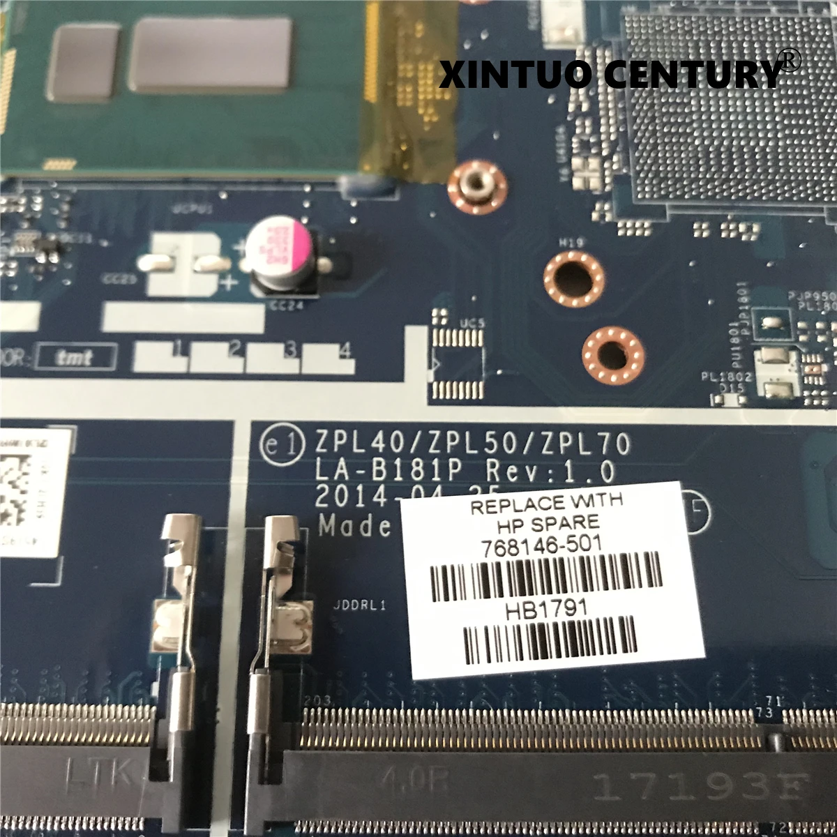 768146-501 768146-601 For HP ProBook 470 G2 450 G2 440 G2 Laptop Motherboard ZPL40/ZPL50/ZPL70 LA-B181P W/ i5-4210 100%tested OK
768146-501 768146-601 For HP ProBook 470 G2 450 G2 440 G2 Laptop Motherboard ZPL40/ZPL50/ZPL70 LA-B181P W/ i5-4210 100%tested OK