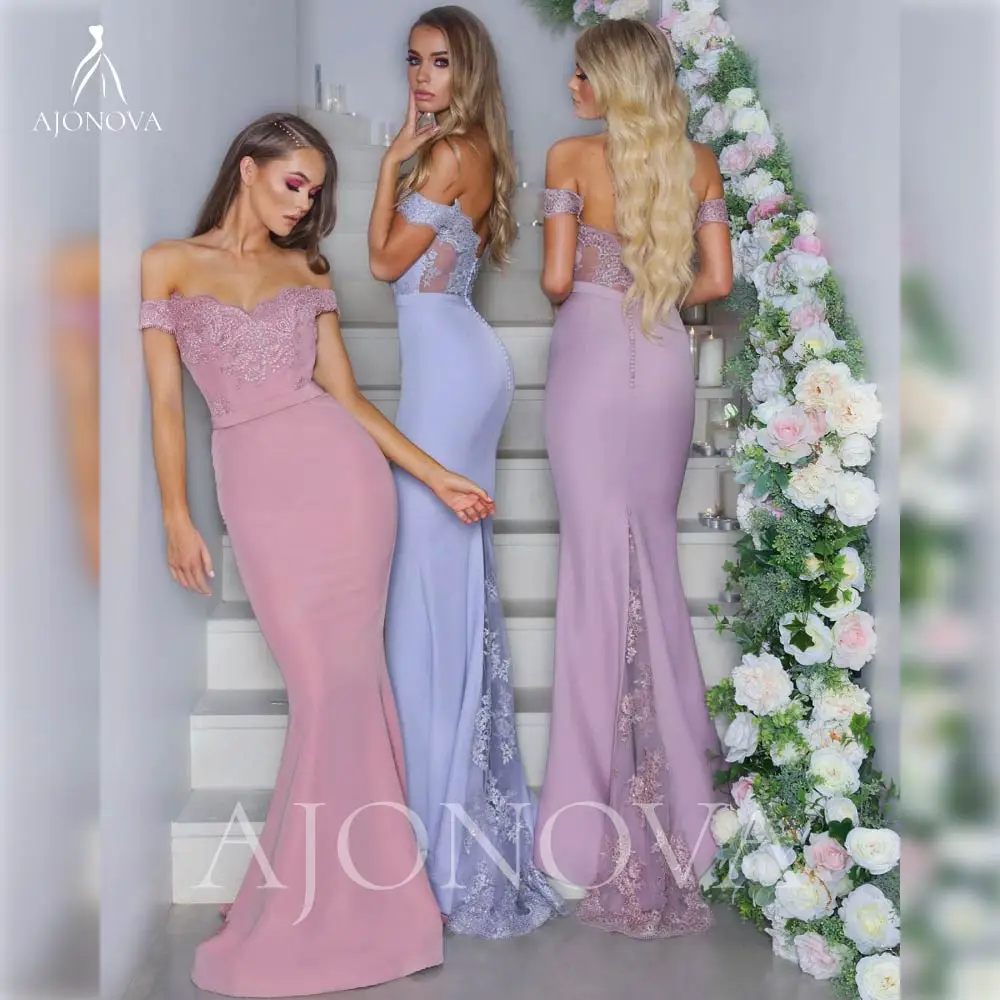 Женское атласное платье-русалка, розовое элегантное платье с открытыми плечами и аппликацией для подружки невесты, для свадебной вечеринки
Женское атласное платье-русалка, розовое элегантное платье с открытыми плечами и аппликацией для подружки невесты, для свадебной вечеринки